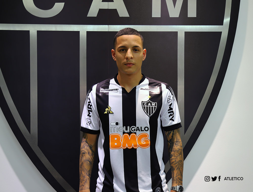 Guilherme Arana é jogador do Atlético Clube Atlético Mineiro