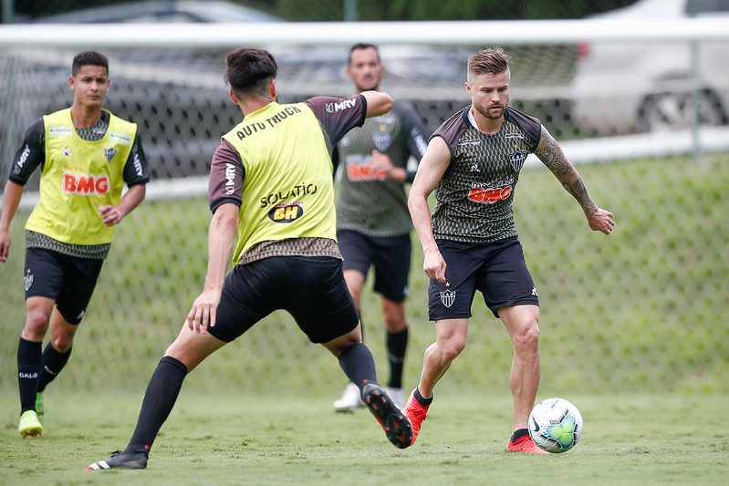 Galo Encerra Prepara O Para Enfrentar O Flamengo Clube Atl Tico Mineiro