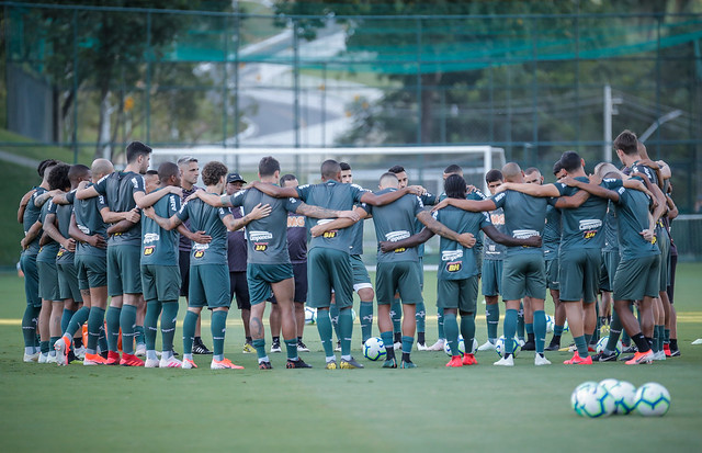 CIDADE DO GALO / VESPASIANO / MINAS GERAIS / BRASIL 26.04.2019 – Treino do Futebol Profissional – Foto: Bruno Cantini / Atlético