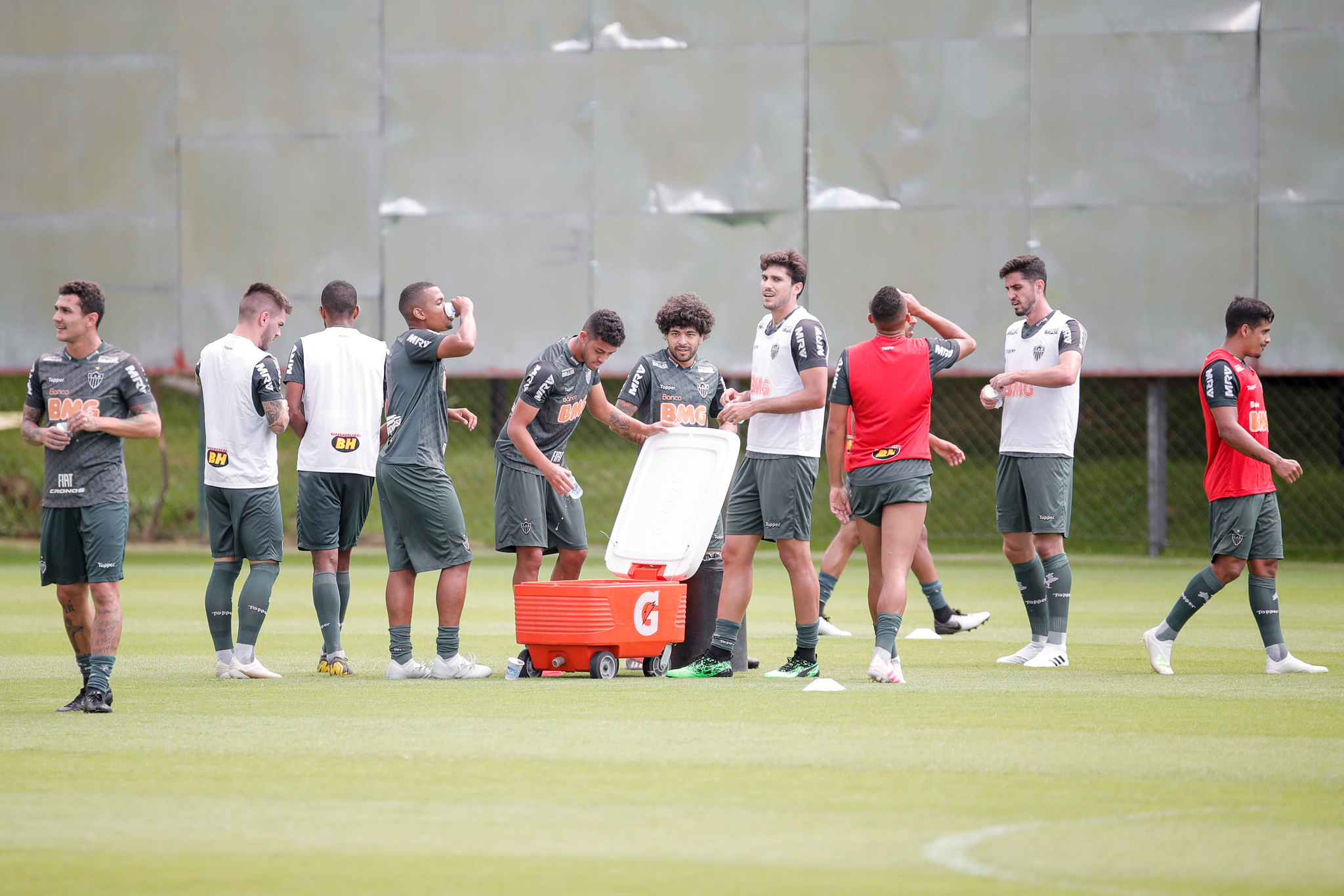 CIDADE DO GALO / VESPASIANO / MINAS GERAIS / BRASIL 30.04.2019 – Treino do Futebol Profissional – Foto: Bruno Cantini / Atlético