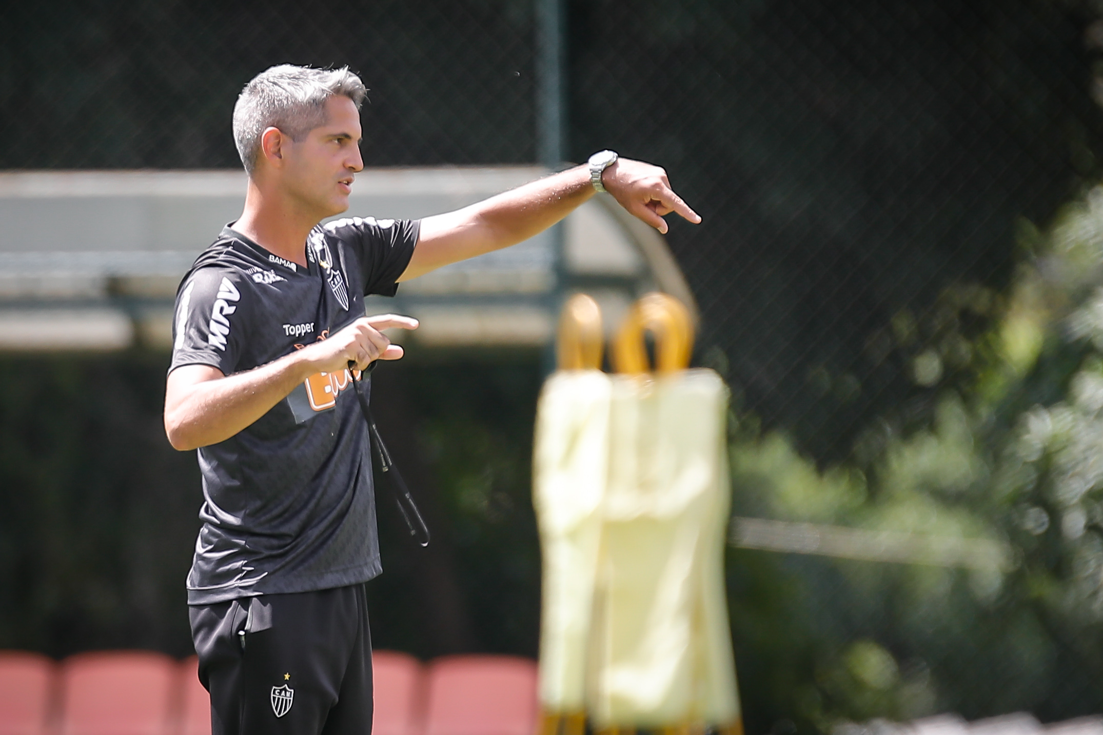 CIDADE DO GALO / VESPASIANO / MINAS GERAIS / BRASIL 13.04.2019 – Treino do Futebol Profissional – Foto: Bruno Cantini / Atlético