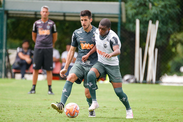 CIDADE DO GALO / VESPASIANO / MINAS GERAIS / BRASIL 15.04.2019 – Treino do Futebol Profissional – Foto: Bruno Cantini / Atlético