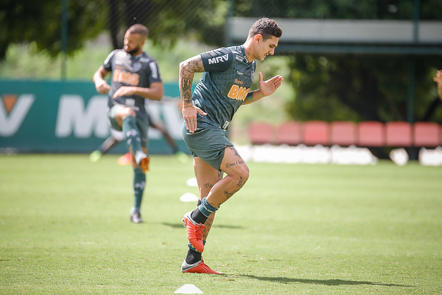 CIDADE DO GALO / VESPASIANO / MINAS GERAIS / BRASIL 13.04.2019 – Treino do Futebol Profissional – Foto: Bruno Cantini / Atlético