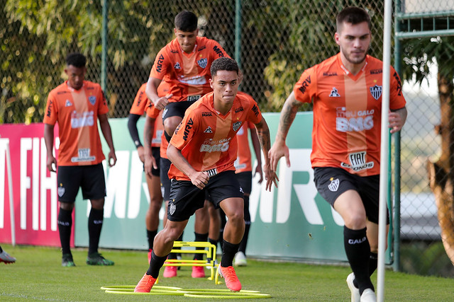 CIDADE DO GALO / VESPASIANO / MINAS GERAIS / BRASIL 27.05.2019 – Treino do Futebol Profissional – Foto: Bruno Cantini / Atlético
