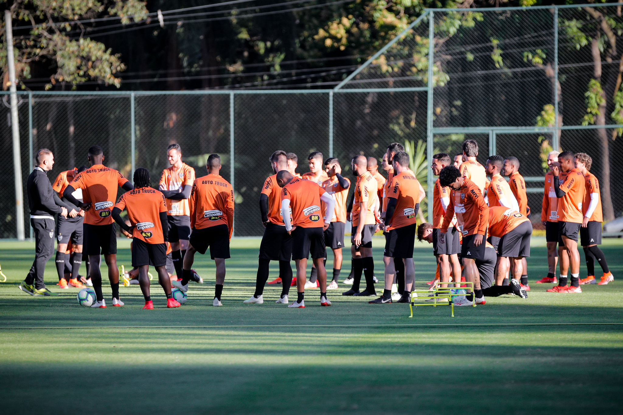 CIDADE DO GALO / VESPASIANO / MINAS GERAIS / BRASIL 09.07.2019 – Treino , Futebol Profissional – Foto: Bruno Cantini / Atletico