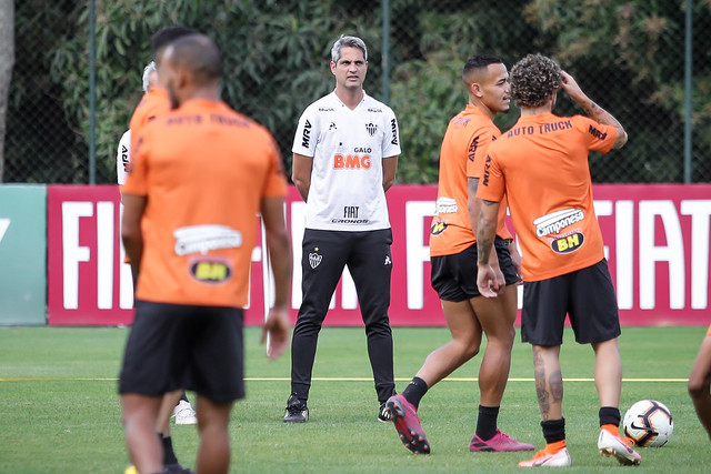 CIDADE DO GALO / VESPASIANO / MINAS GERAIS / BRASIL 19.08.2019 – Treino , Futebol Profissional – Foto: Bruno Cantini / Atletico