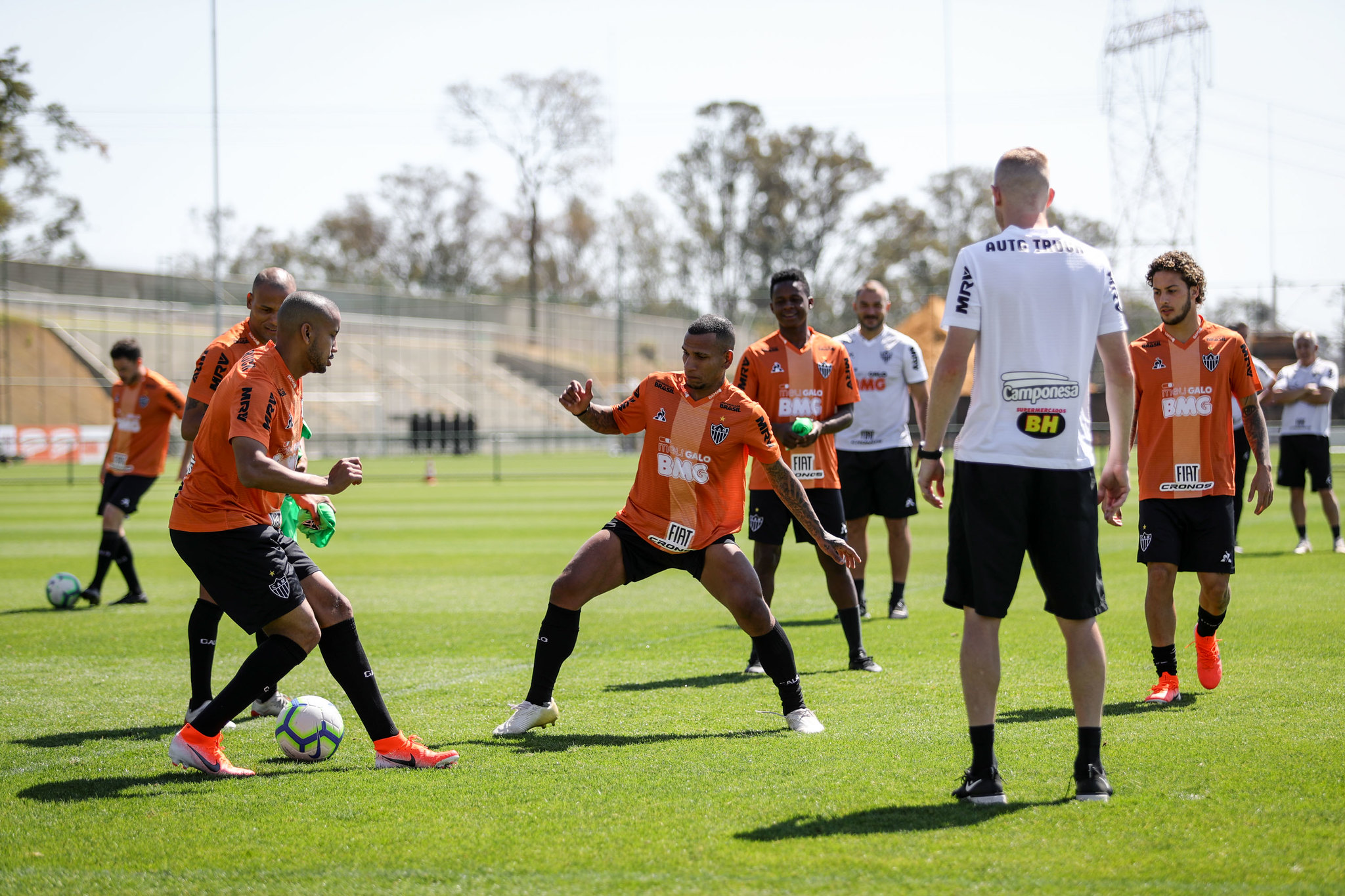 CIDADE DO GALO / VESPASIANO / MINAS GERAIS / BRASIL 31.08.2019 – Treino , Futebol Profissional – Foto: Bruno Cantini / Atletico
