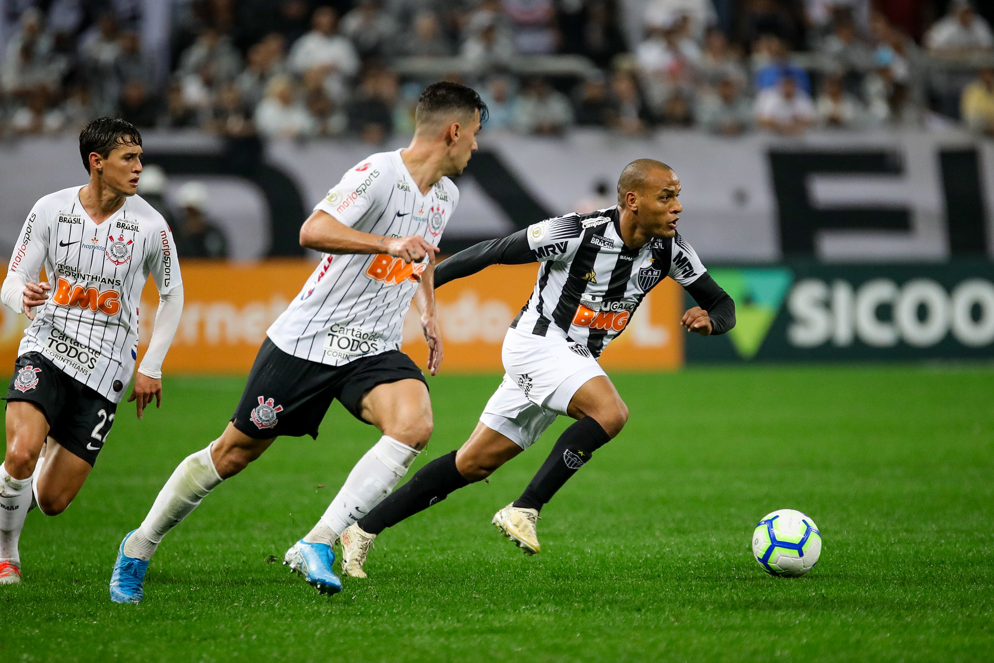 SÃO PAULO / BRASIL – 01.09.2019 Jogo entre CORINTHIANS x ATLETICO no Estádio Arena Corinthians pelo Campeonato Brasileiro 2019 – Foto: Bruno Cantini / Atlético