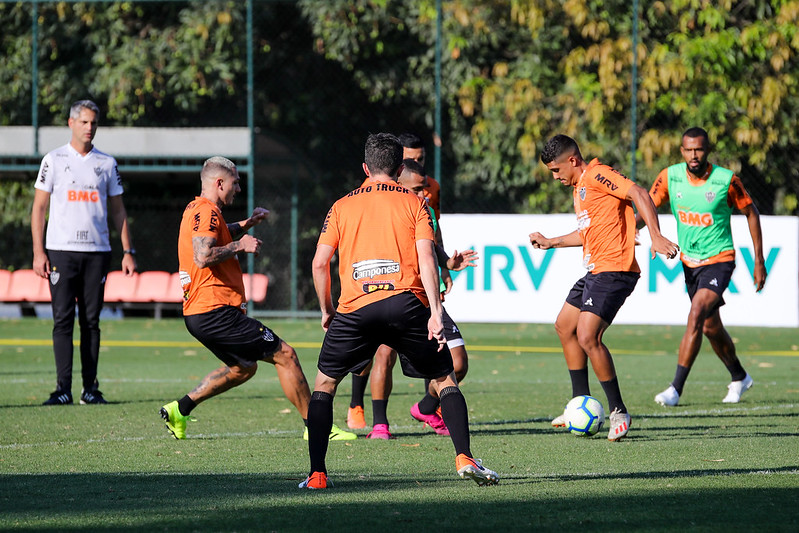 CIDADE DO GALO / VESPASIANO / MINAS GERAIS / BRASIL 01.10.2019 – Treino , Futebol Profissional – Foto: Bruno Cantini / Atletico