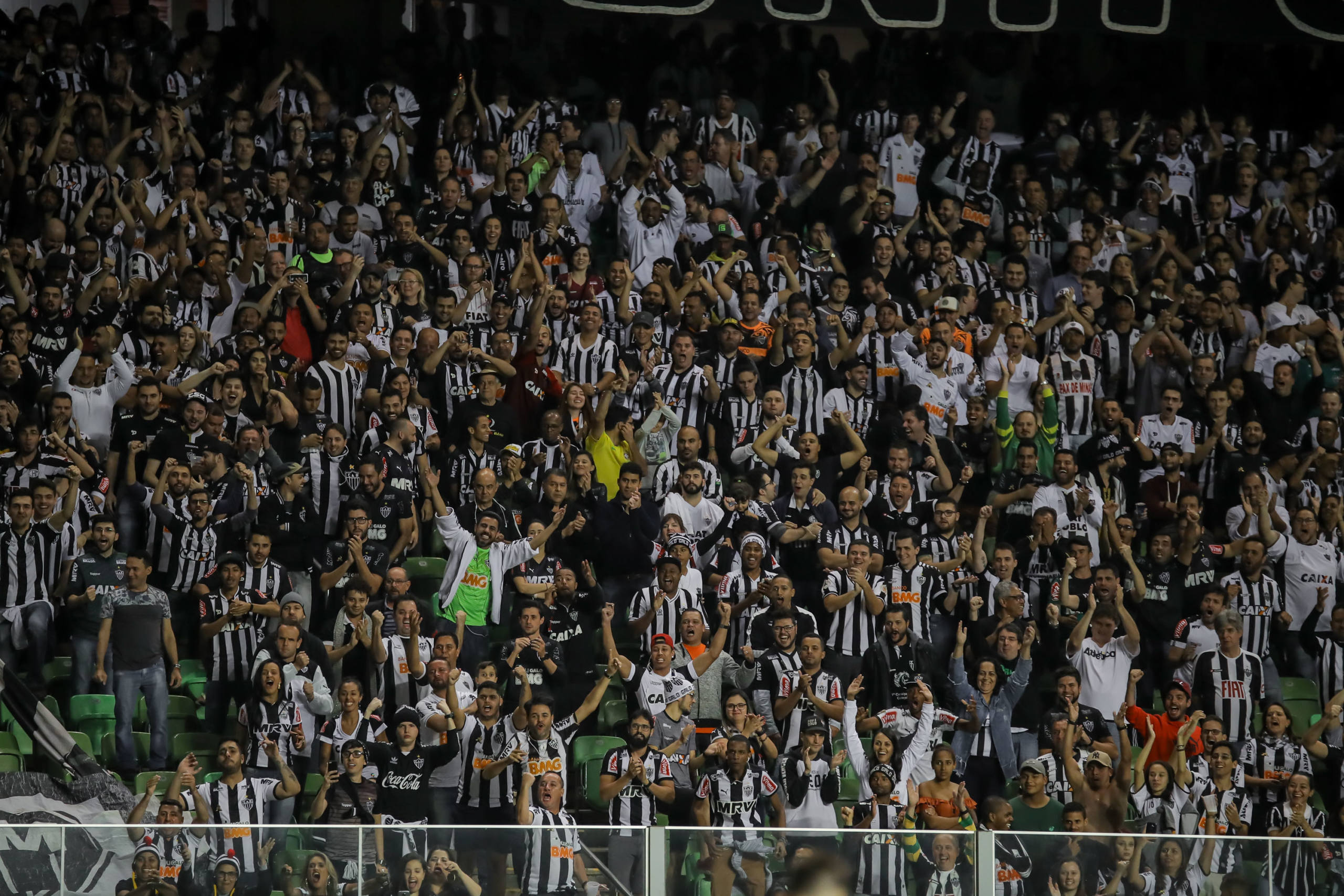 BELO HORIZONTE / MINAS GERAIS / BRASIL – 13.06.2019 Jogo entre ATLETICO x SÃO PAULO na Arena Independencia pelo Campeonato Brasileiro 2019 – Foto: Bruno Cantini / Atletico