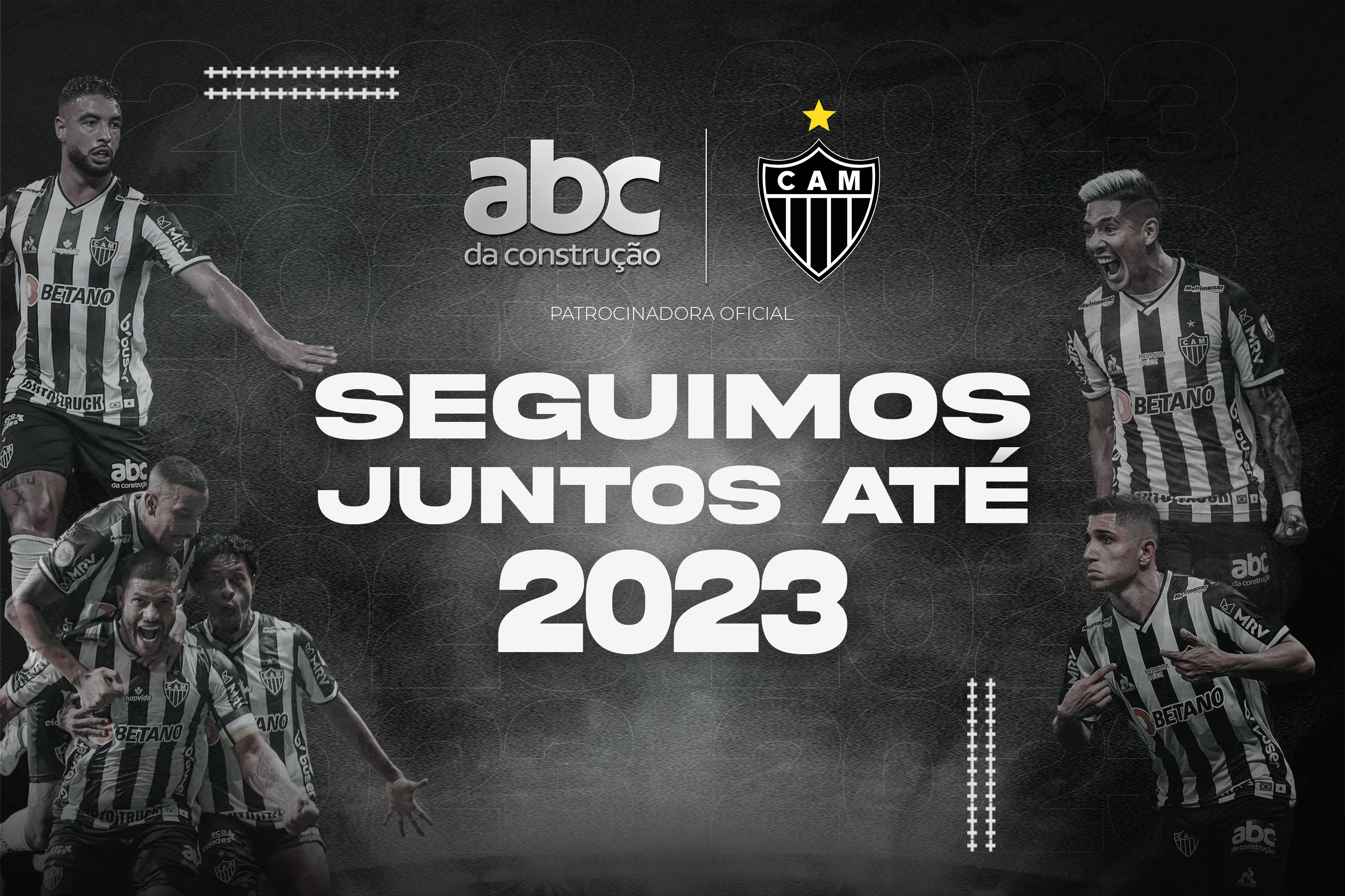 Clássico entre Atlético e Flamengo tem ativação do ABC da Construção