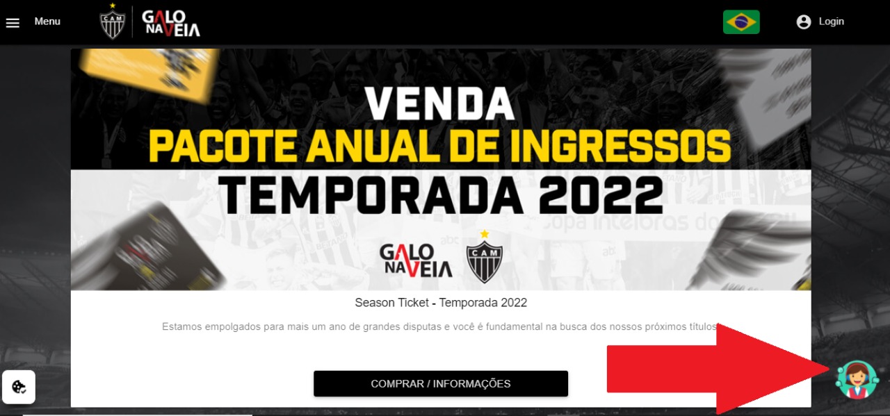 Atlético x Cruzeiro: venda de ingressos - Clube Atlético Mineiro