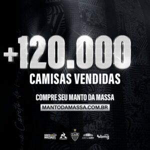 Manto da Massa supera 120 camisas vendidas
