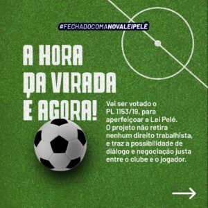 Galo apoia Nova Lei Pelé