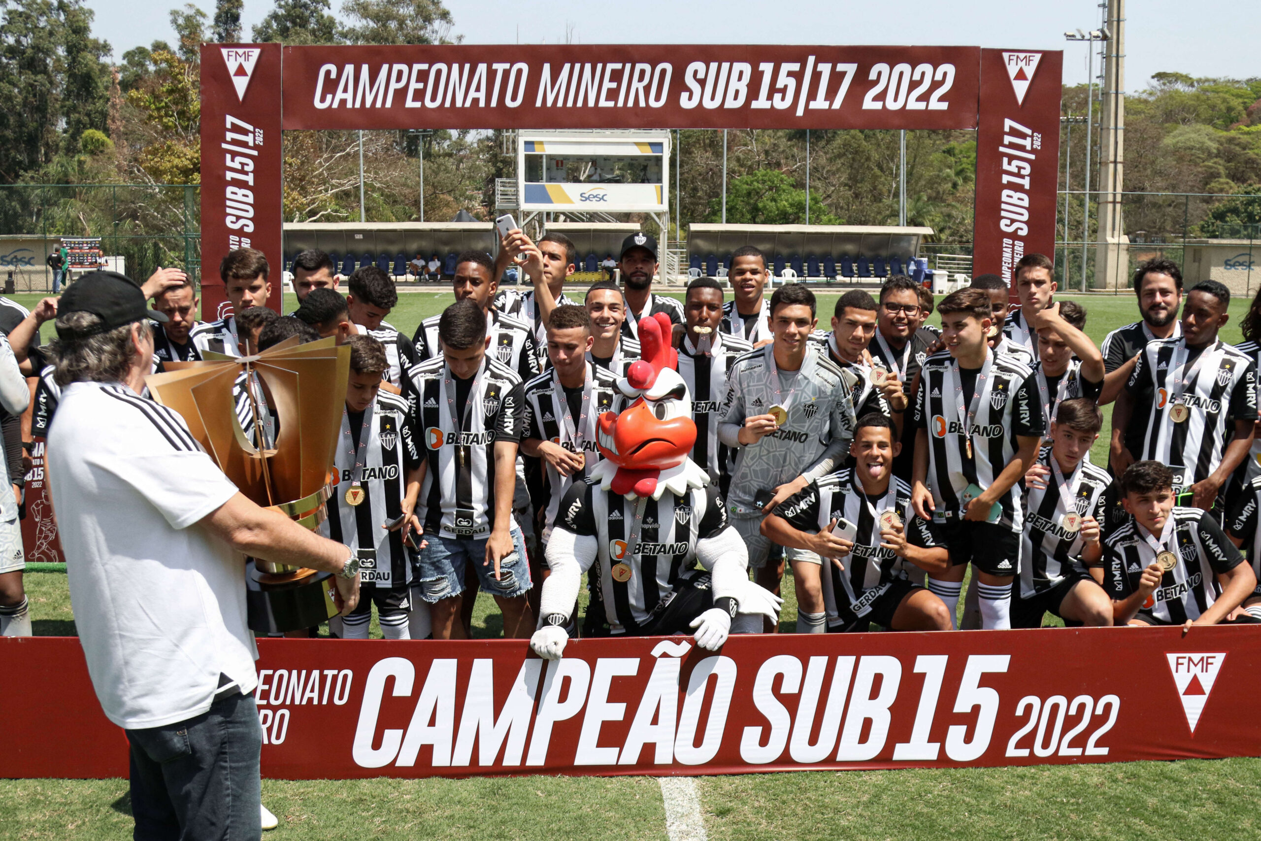 Sub-15 Nacional Atlético Clube estréia o primeiro dia da Copa Buh