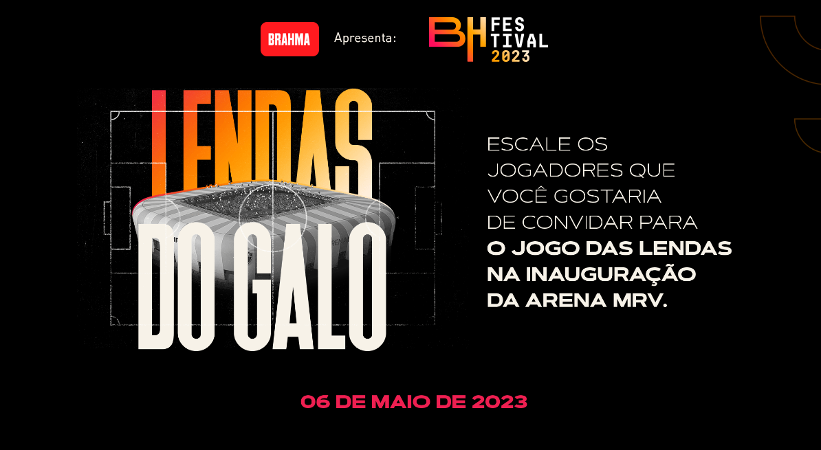 Lendas do Galo: onde assistir ao jogo festivo de teste da Arena MRV