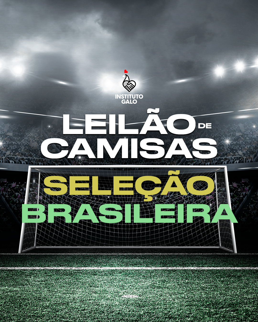 Instituto Galo leiloa camisas da seleção brasileira – Clube Atlético Mineiro