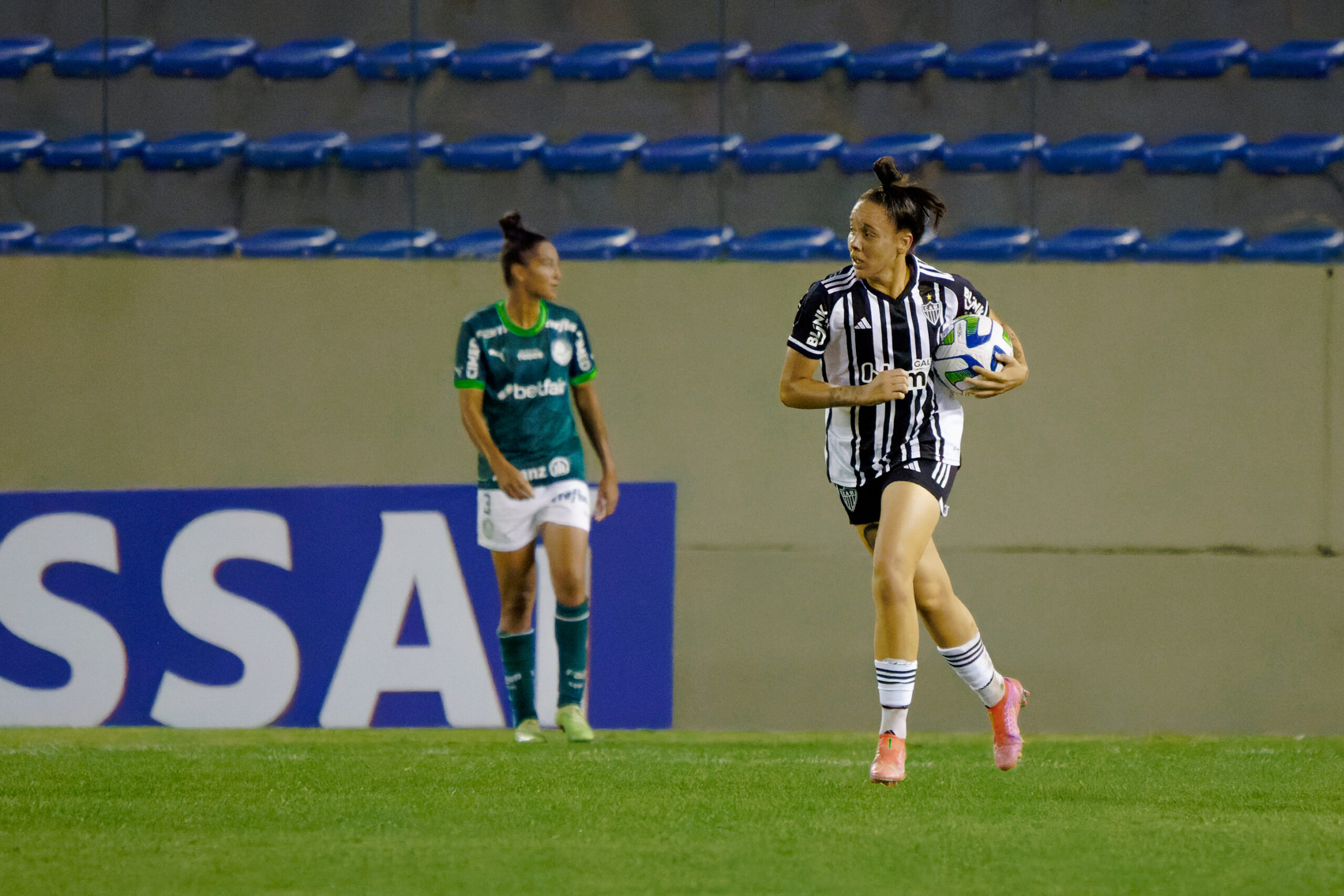 Rafa fez o gol das Vingadoras contra o Palmeiras-SP. Foto: Anderson Romão 