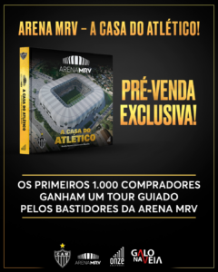 Galo lançará livro sobre a Arena MRV