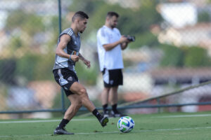 Galo inicia preparação para jogo contra o Palmeiras