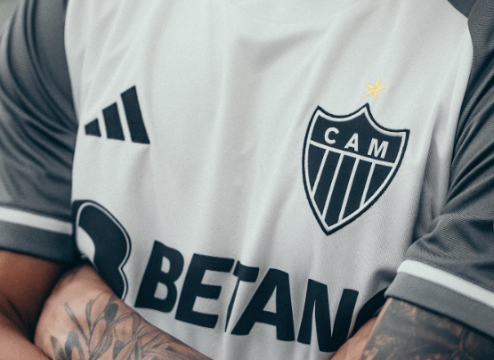 Camisa Infantil adidas Atlético Mineiro 2023 - Jogo 2