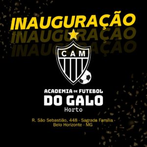 Atlético-MG inaugura neste domingo, dia 20, academia de futebol do Galo em  Barbacena – Barbacena Online