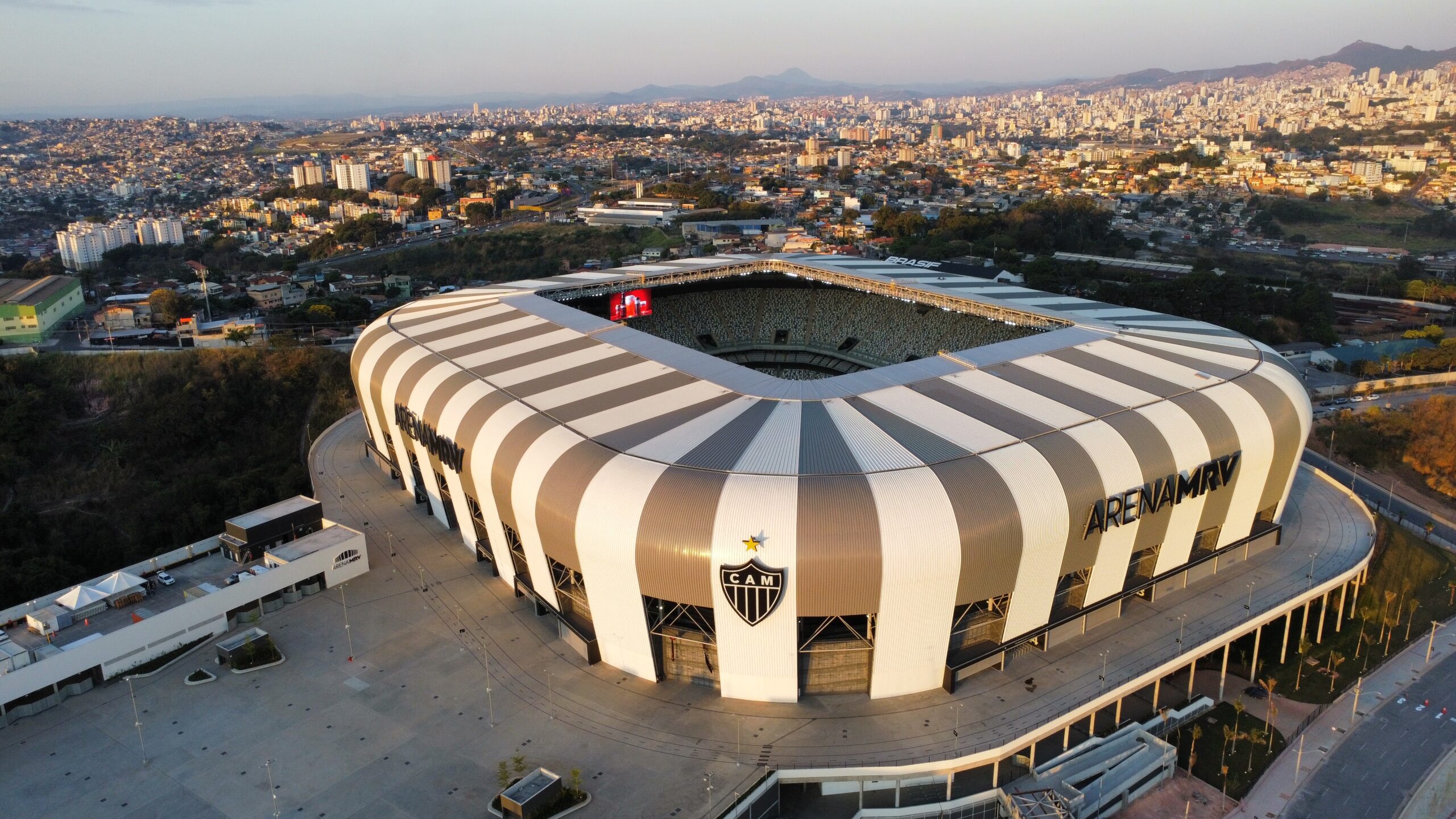 AO VIVO! ATLÉTICO-MG X SANTOS, INAUGURAÇÃO DA ARENA MRV, PRÉ-JOGO, #live