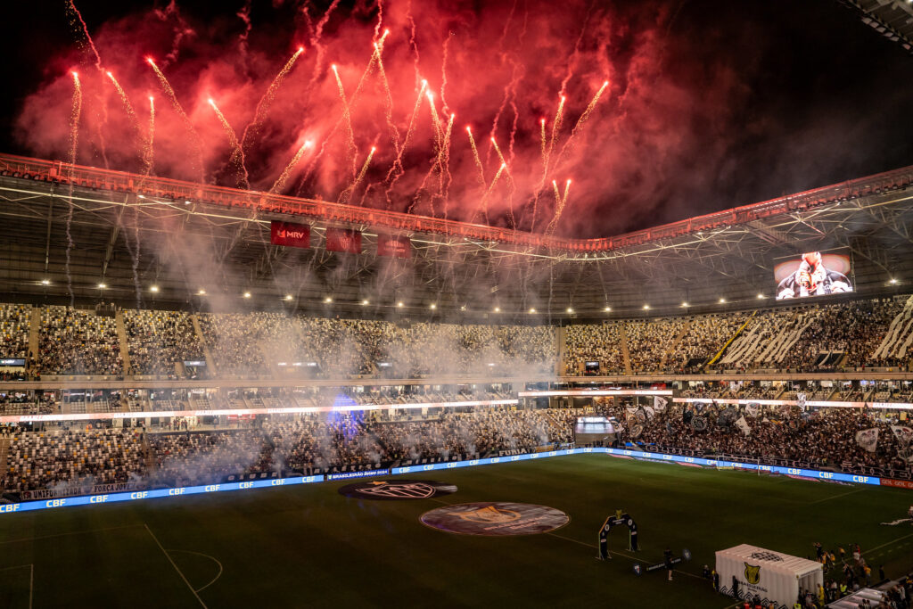Torcida do Galo na Arena MRV