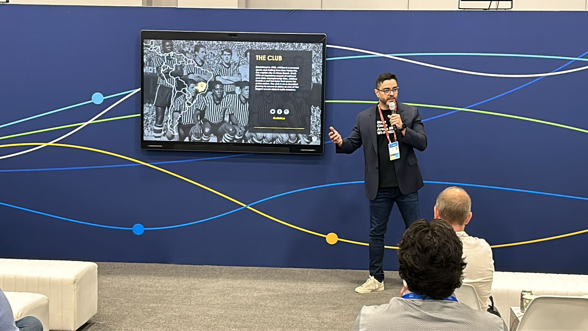 Leandro Evangelista, CIO do Galo, em conferência da Cisco nos EUA