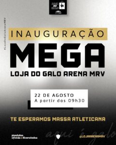 Atlético inaugura megaloja do Galo dentro da Arena MRV