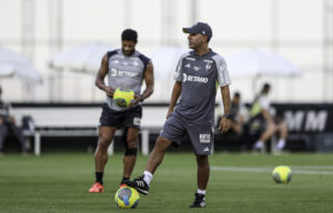 São Paulo x Galo: coletiva de imprensa com Lucas Gonçalves