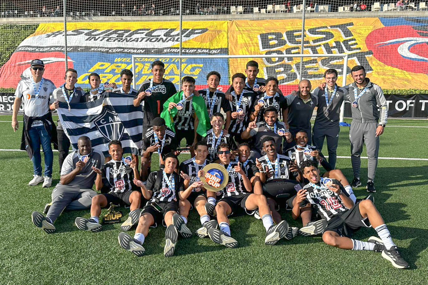 Galinho é bicampeão da Surf Cup International Sub-17. Foto: Divulgação / Atlético