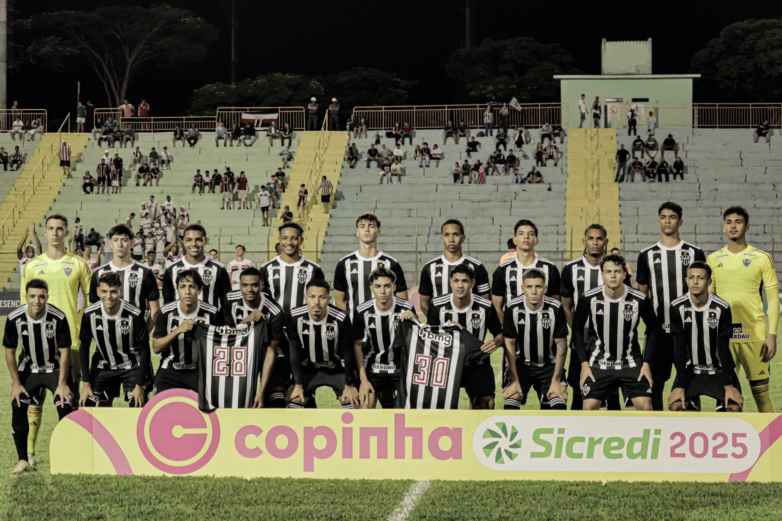 Contra o Guarani-SP, Galinho busca vaga nas oitavas-de-final da Copinha. Foto: Pedro Click/Atlético