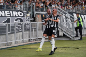 Dudu comemora 1º gol pelo Galo: “Momento único”