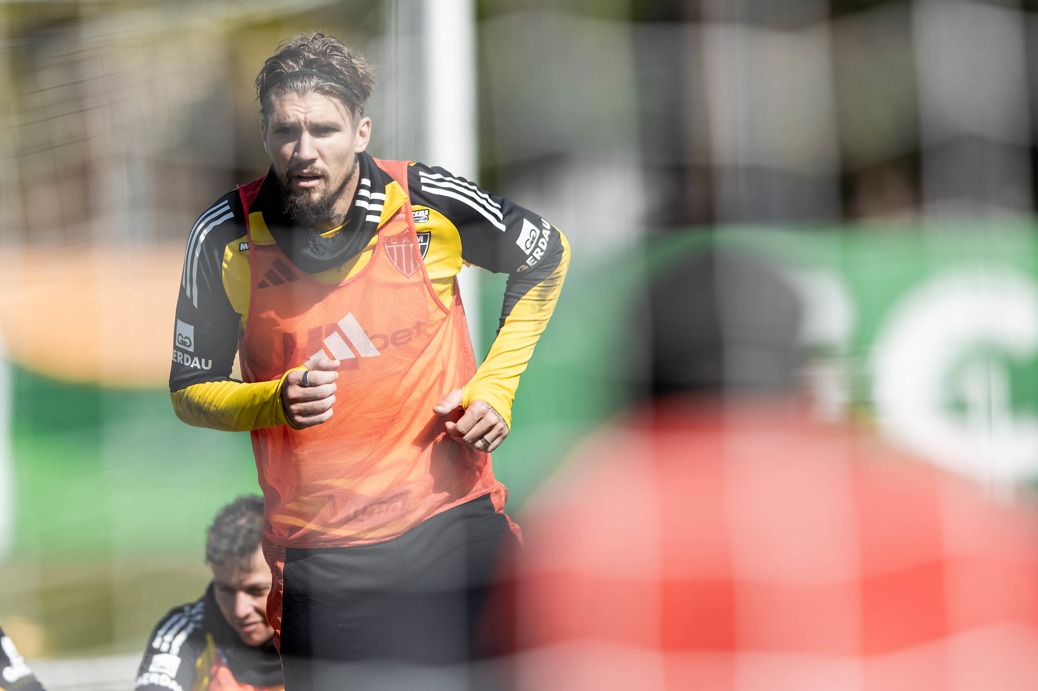 Lyanco em treino do Atlético nos EUA – Foto: Pedro Souza/Galo