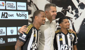 Galo apresenta os reforços Caio e Rony