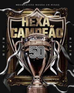 Galo 50 vezes campeão de Minas!