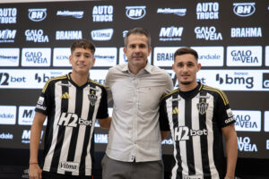 Galo apresenta Ivan Román e João Marcelo