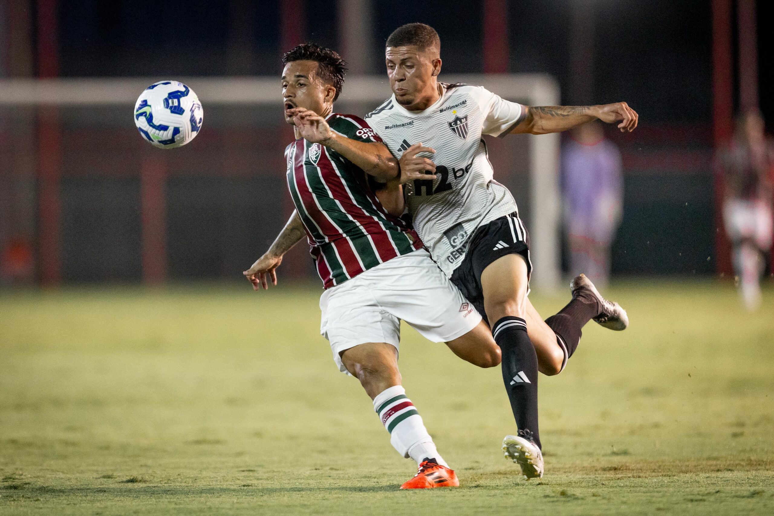 Lance de Fluminense x Atlético pelo Brasileiro Sub-20 de 2025 – Foto: Matheus Sanches