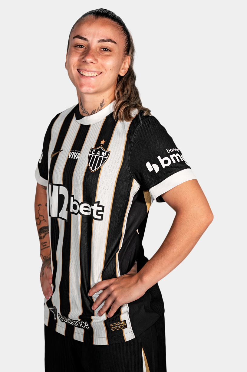 Foto meio-campista Lari Sanchez