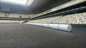 Atualizações do gramado sintético da Arena MRV
