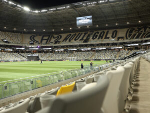 Galo x Corinthians: serviço de mobilidade na Arena MRV