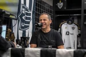 Ex-atacante Euller participa do GaloCast da GaloTV H2bet - Foto: Daniela Veiga/Atlético