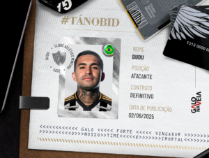 Dudu é inscrito pelo Galo