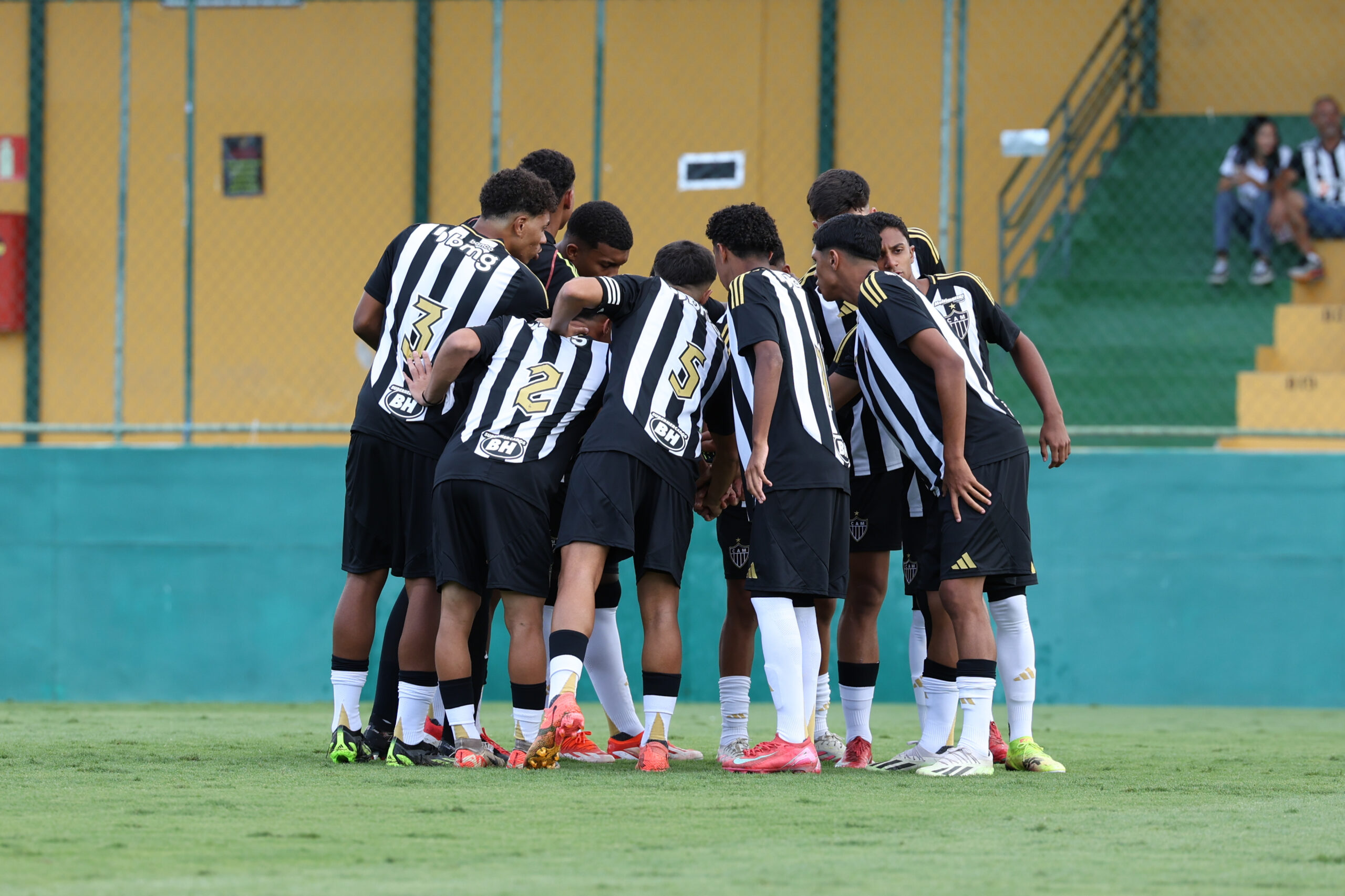 Sub-17 vai atuar na Arena MRV pela 1ª vez na história da categoria. Foto: Daniela Veiga/Atlético