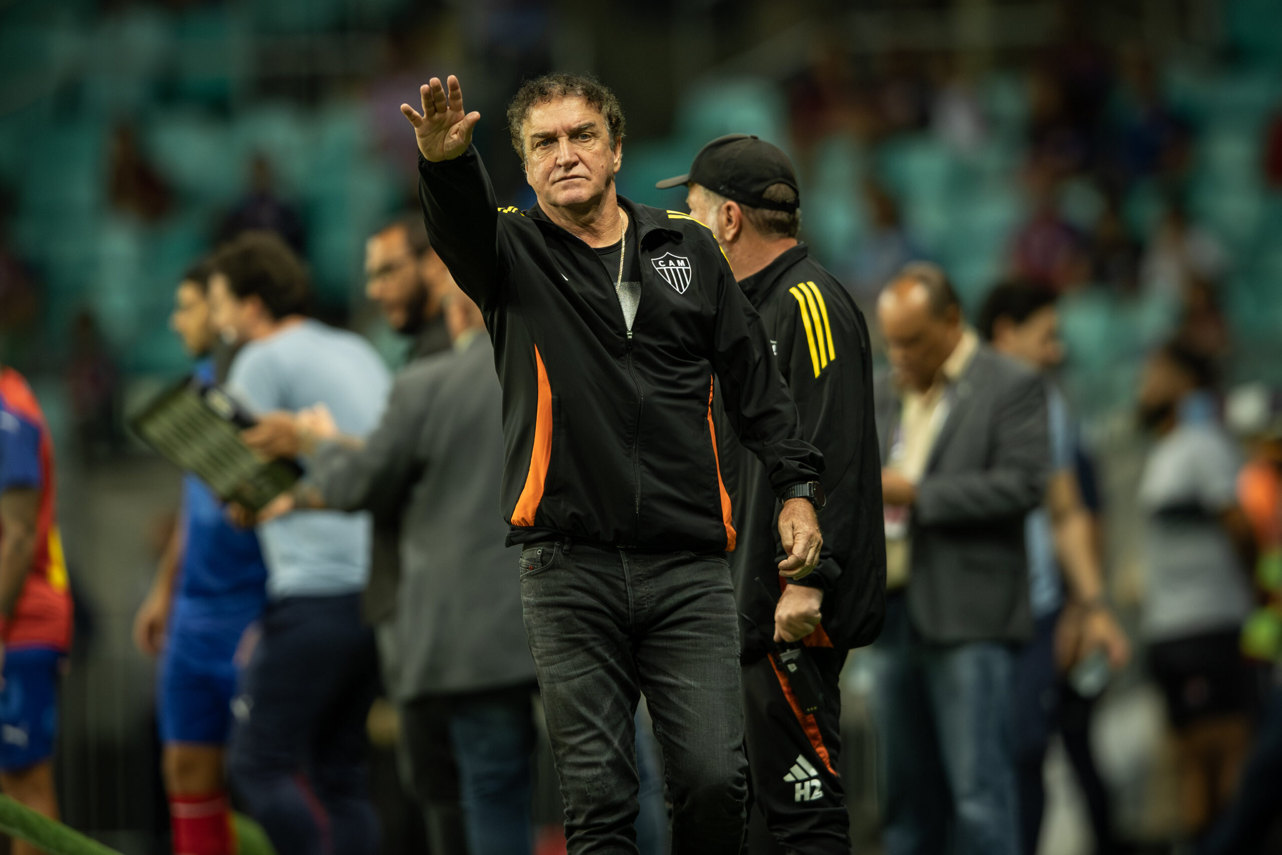 Cuca – Bahia x Galo pelo Brasileiro 2025 – Foto: Pedro Souza/Atlético
