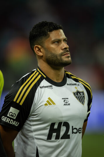 Hulk contra o Bahia, pelo Brasileiro 2025 - Foto: Pedro Souza/Galo