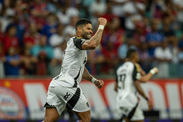 Hulk contra o Bahia, pelo Brasileiro 2025 - Foto: Pedro Souza/Galo