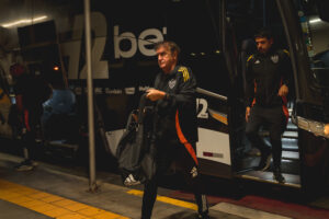 Técnico Cuca em viagem para a Colômbia - Bucaramanga x Galo - Foto: Pedro Souza/Atlético