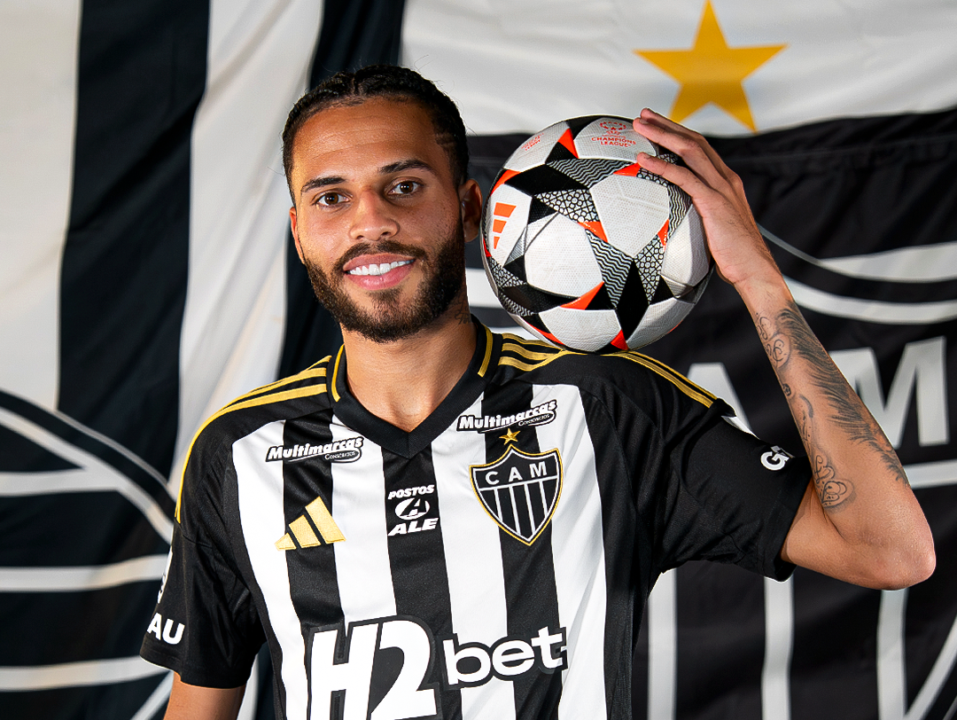 Alexsander é o novo reforço do Galo!- Foto: Daniela Veiga/Atlético